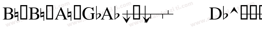 JOJOHOTYuan-v1.1 W7字体转换